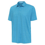 Bunker to Bunker Golf Radio Blooming Blocked Polo